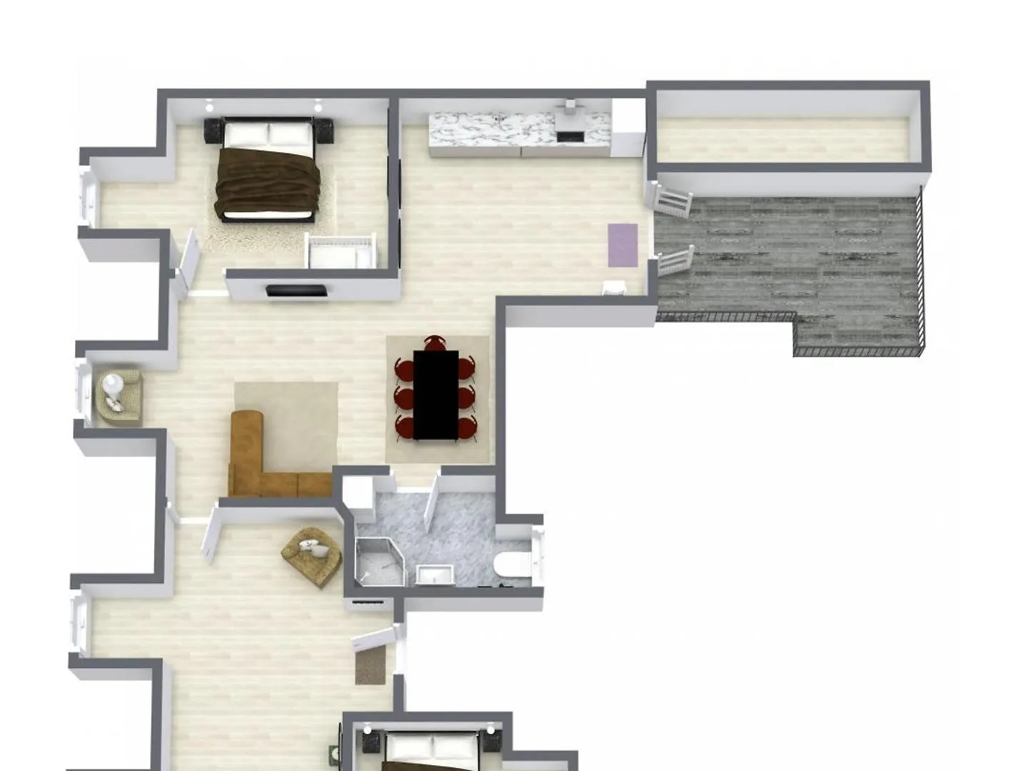 Luxury Apartment W Privat Rooftop Terrace - Cph C Kopenhagen