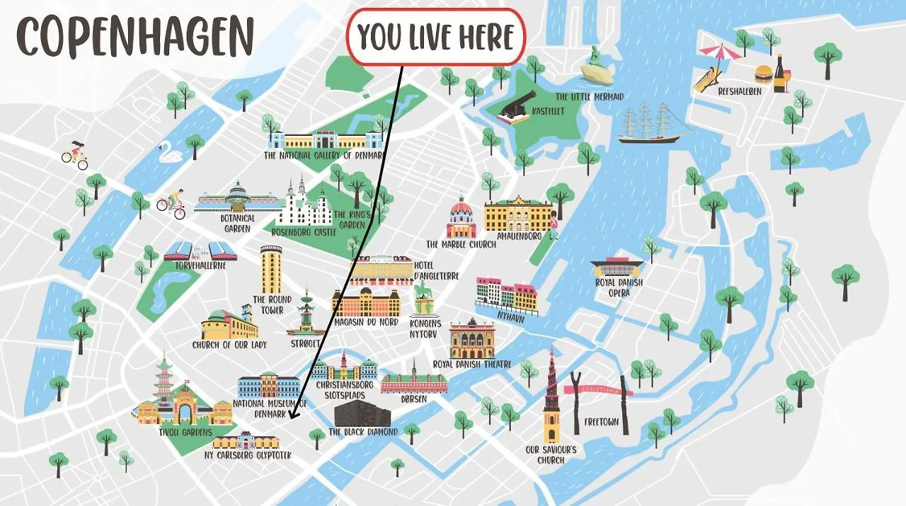 Luxury Apartment W Privat Rooftop Terrace - Cph C Copenhagen